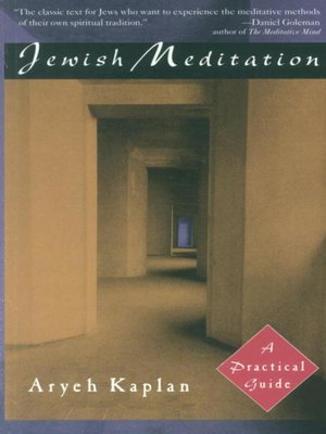 cover image of Jewish Meditation